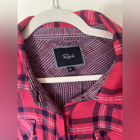 Rails Plaid Button Up M - Picture 4 of 4